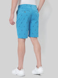 HB-7007M-Hook  Across The Pond Men's Hook Printed Cotton Shorts