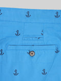 HB-7007M-Hook  Across The Pond Men's Hook Printed Cotton Shorts