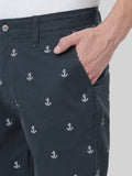 HB-7007M-Hook  Across The Pond Men's Hook Printed Cotton Shorts