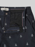 HB-7007M-Hook  Across The Pond Men's Hook Printed Cotton Shorts