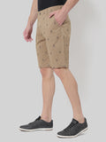 HB-7007M-Hook  Across The Pond Men's Hook Printed Cotton Shorts