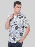 ATP-2408122 MENS S/S PRINTED RAYON CAMP SHIRT 100% RAYON