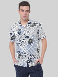 ATP-2408122 MENS S/S PRINTED RAYON CAMP SHIRT 100% RAYON