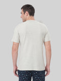 ATP-1081K122  Across The Pond Men's Short Slevee Textured Kint Henly T-Shirt