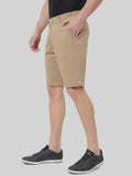 HB-7034  Across The Pond Men's inner Beauty Trim Solid Cotton Shorts