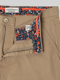 HB-7034  Across The Pond Men's inner Beauty Trim Solid Cotton Shorts