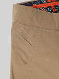 HB-7034  Across The Pond Men's inner Beauty Trim Solid Cotton Shorts