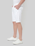 HB-7028 Across The Pond Men's Polka Dot Printed Cotton Shorts