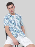 ATP-2411122 MENS S/S PRINTED RAYON CAMP SHIRT 100% RAYON